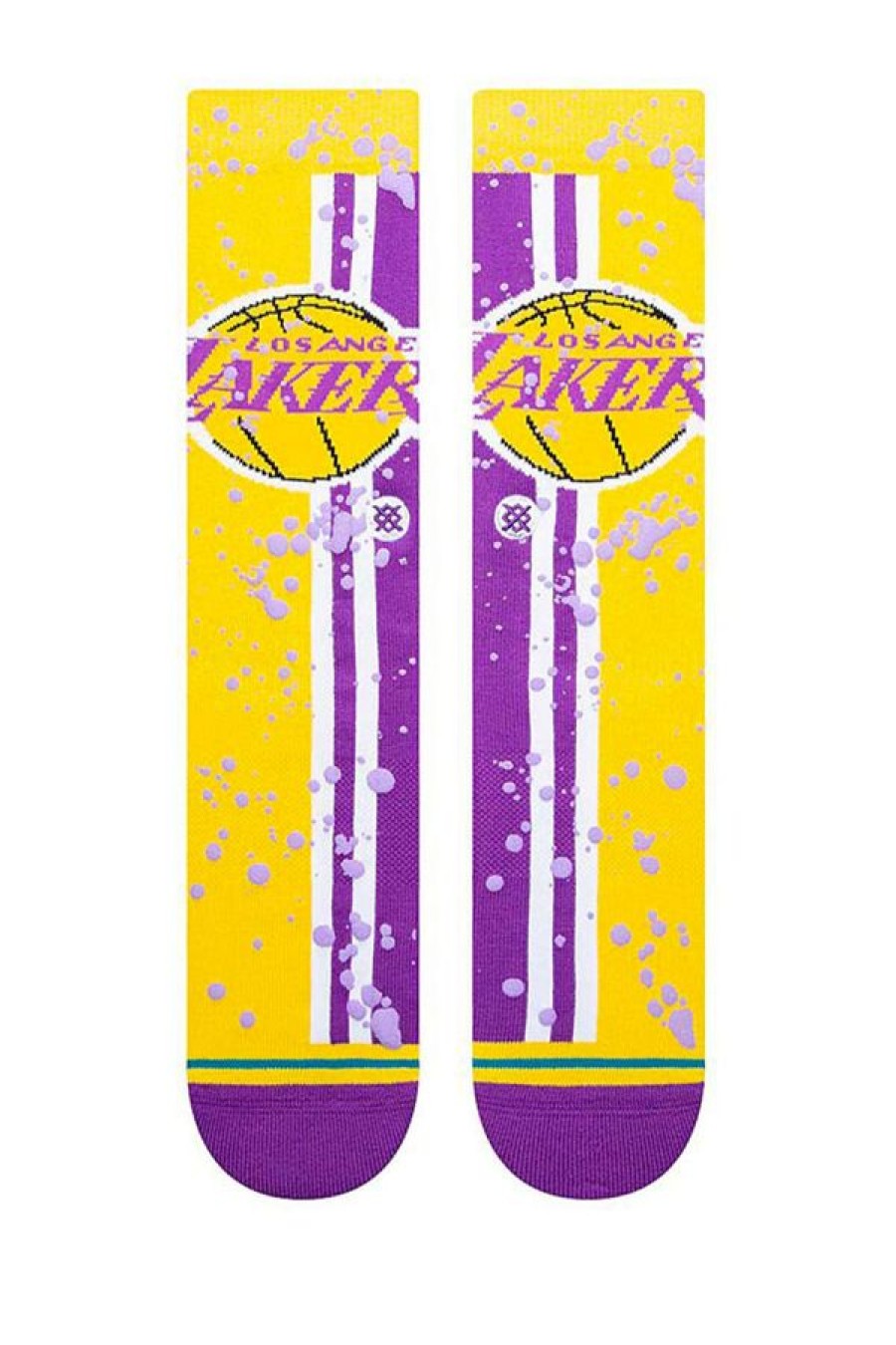 Accessori STANCE | Calze Overspray Lakers Gold