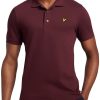 Abbigliamento LYLE & SCOTT | Plain Polo Shirt Burgundy