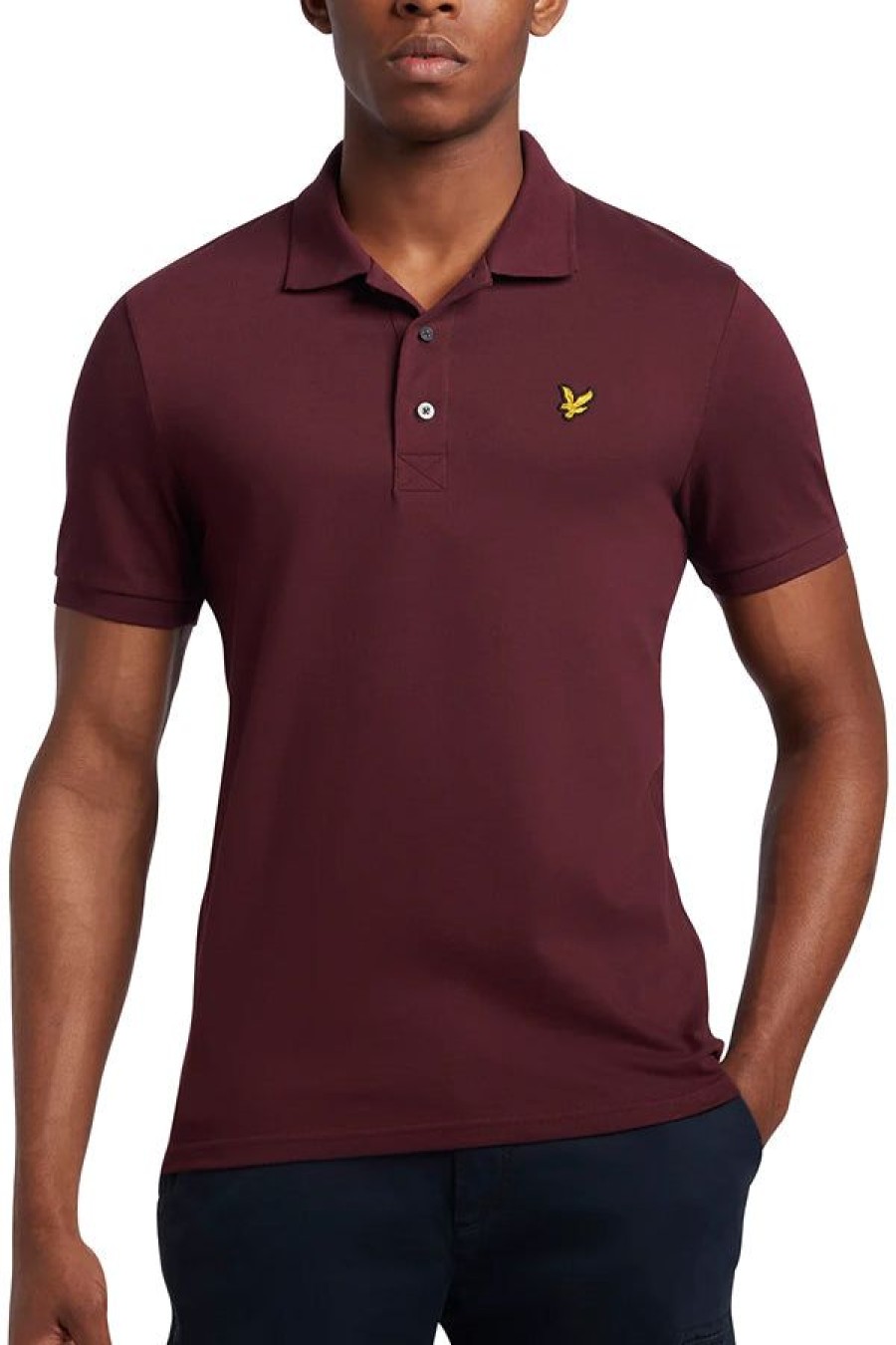 Abbigliamento LYLE & SCOTT | Plain Polo Shirt Burgundy