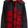 Abbigliamento FILSON | Giacca Mackinaw Wool Double Coat Red Black Class