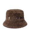 Accessori KANGOL | Faux Shearling Utility Bucket Brown