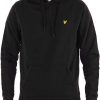 Abbigliamento LYLE & SCOTT | Brushed Back Hoodie Sweatshirt Jet Black