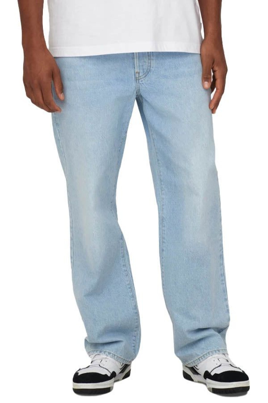 Abbigliamento ONLY & SONS | Jeans Loose Fit Light Blue Denim