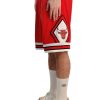 Abbigliamento MITCHELL & NESS | Swingman Shorts Chicago Bulls Road 1997-98 Scarlet