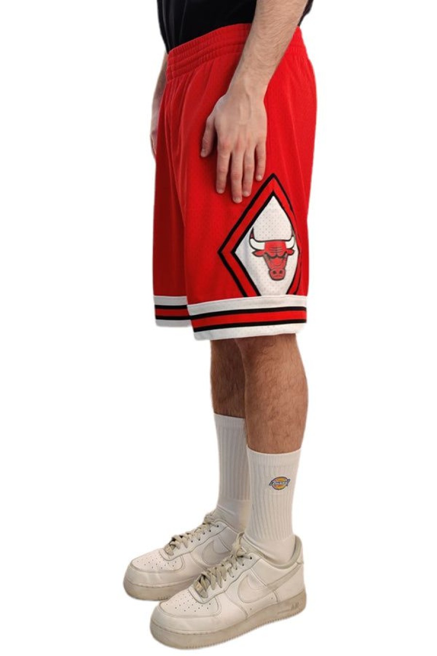 Abbigliamento MITCHELL & NESS | Swingman Shorts Chicago Bulls Road 1997-98 Scarlet